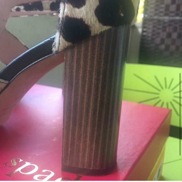 NIB Kate Spade Leopard Heels - Picture 4 of 8
